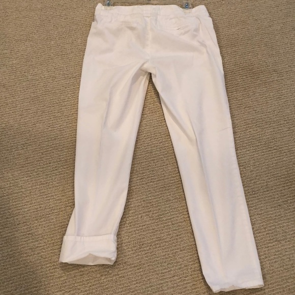 Boyfriend Chino Crop Pants - Picture 2 of 2